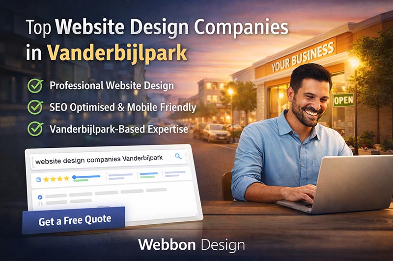 website design companies vanderbijlpark